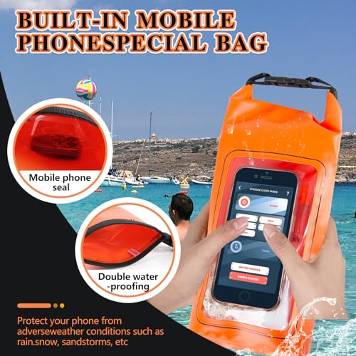 IP68 Waterproof Dry Bag, 2L - Roll Top Waterproof Pool - Image 5