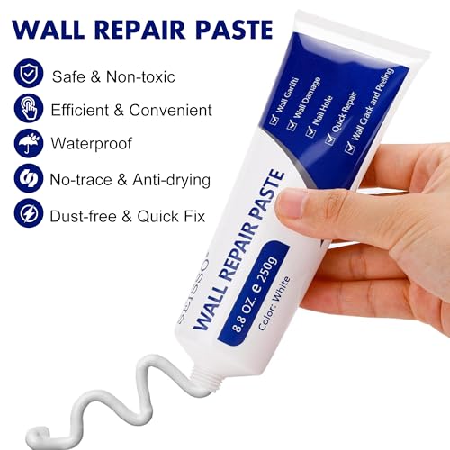 2Pcs Drywall Repair Kit with Scraper,Quick Drying Wall | Home Repair - Image 7