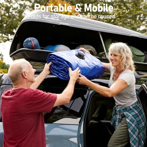 240L/63.4 Gal Large Capacity Collapsible Water Storage Bladder - Image 6