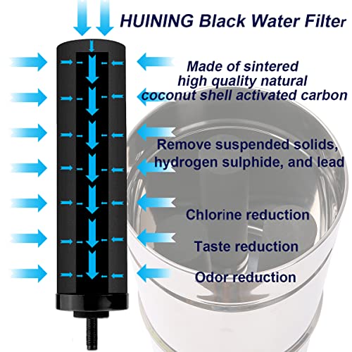 Huining Black Water Filtration System with Fluoride | Pet Essentials - Image 5
