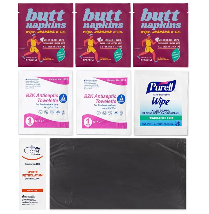 Code Brown Bag, Portable Emergency Bathroom Kit for Runners - Image 6