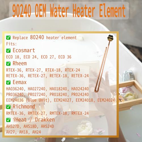 HE 90240 Copper Heating Element, 9KW 240V | Hand Tools - Image 5
