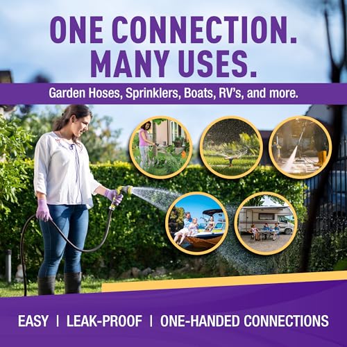 Quick Connect Garden Hose Repair Kit Barbs with Integrated - Image 6