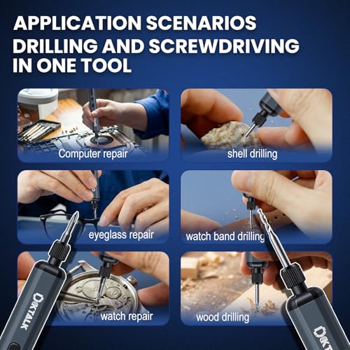 76-in-1 Electric Precision Screwdriver&Mini Drill Kit | Hand Tools - Image 3