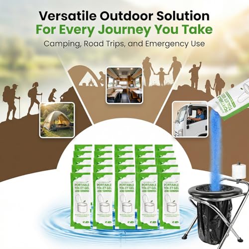 RAINFLOW Absorbent Gel Powder - 28PCS Urine Gel | Bathroom Essentials - Image 7