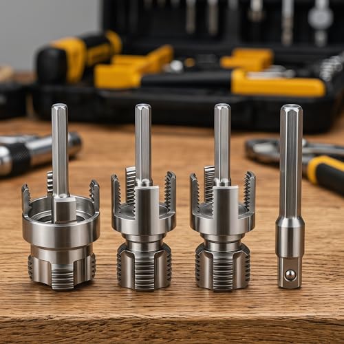 6 in 1 PVC Pipe Threading Tool – Reinforced Hardened Alloy - Image 3