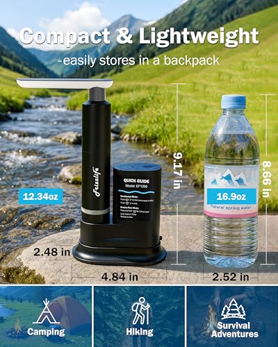 Frizzlife Electric Portable Water Filter for Camping & - Image 7
