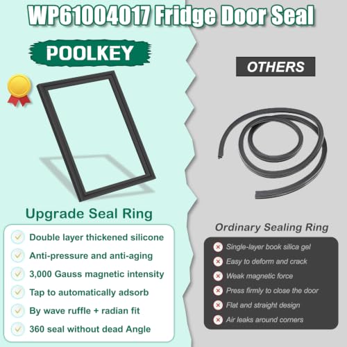 UPGRADED WP61004017 Refrigerator Fresh Food Door Gasket | Home Repair - Image 8