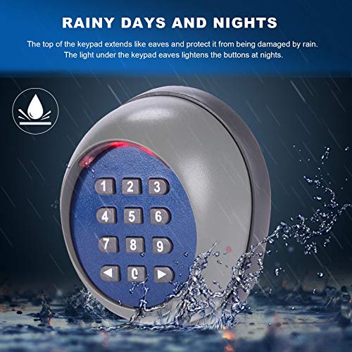 CO-Z Security Wireless Automatic Code Entry Gate Keypad - Image 5