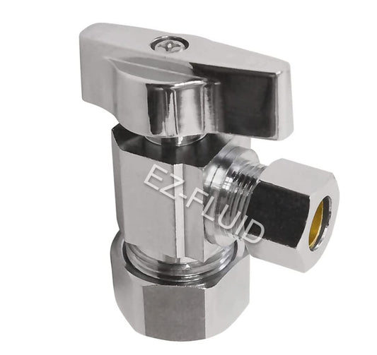 (1) EZ-Fluid Heavy Duty 1/2" Nom. (5/8" OD Comp) x 3/8" OD - Image 1