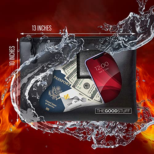 The Good Stuff Fireproof Cash Bag and Fireproof Legal Document - Image 3