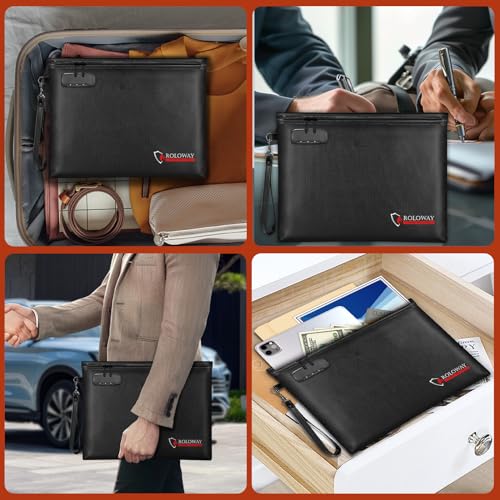 6400℉ Fireproof Document Bag (14.5 x 11.5 inch) and Fireproof Bag - Image 7