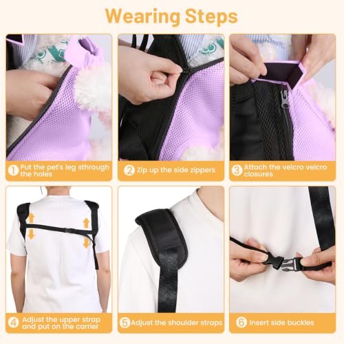 Inspack Pet Front Carrier for Small Dogs & Cats | Pet Essentials - Image 6