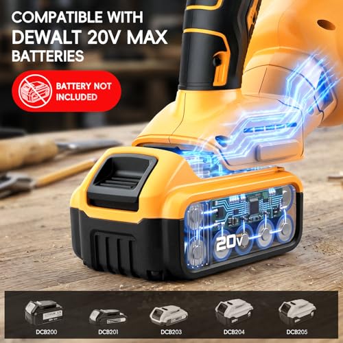 Cordless Handheld Vacuum Cleaner Compatible with DeWalt 20V - Image 3