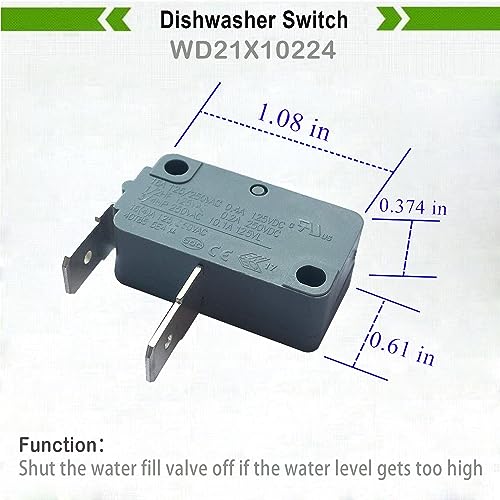 LONYE WD21X10224 Dishwasher Door Interlock Switch Replacement - Image 4