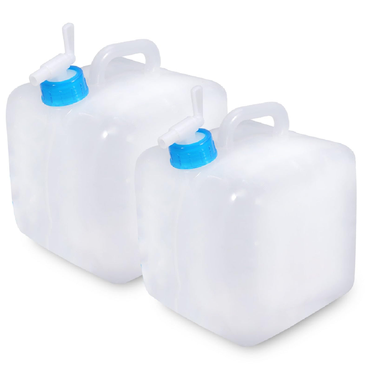 BEWBBAT 2 Pack 5.3 Gallon Collapsible Water Container - Image 1
