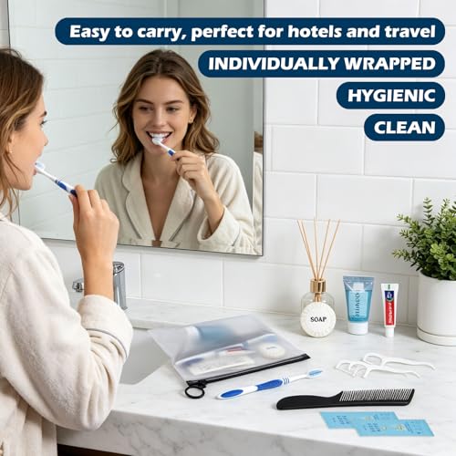 5 Pack Hygiene Kits for Homeless, 7-in-1 Individual Toiletry Kits - Image 5