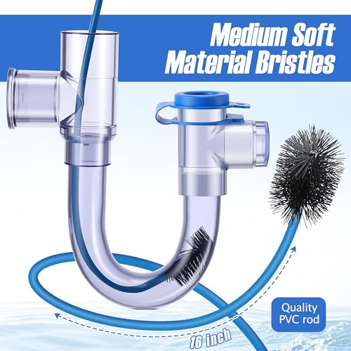 1 Pack 3/4" Condensate Trap with Built in Overflow Switch, Clear - Image 5