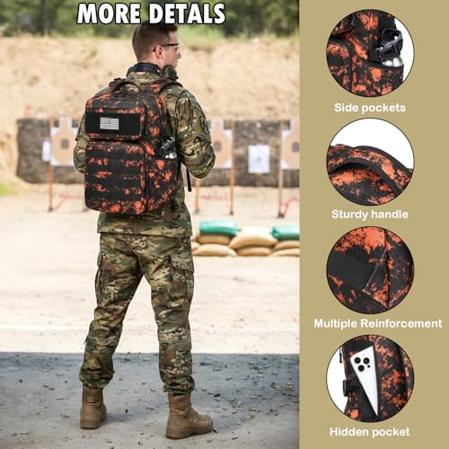 Military Tactical Backpack for Men, Assault Backpack - Image 5