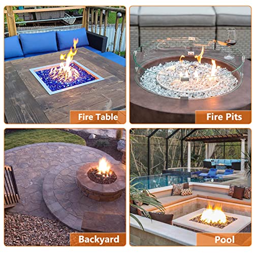 GRISUN 12 Inch Fire Pit Burner Ring Kit, DIY Round Gas - Image 7