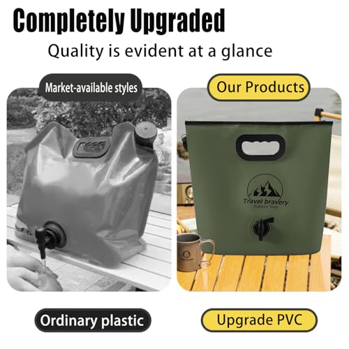 Collapsible Water Container 8L with Spout, Leak-Proof - Image 6
