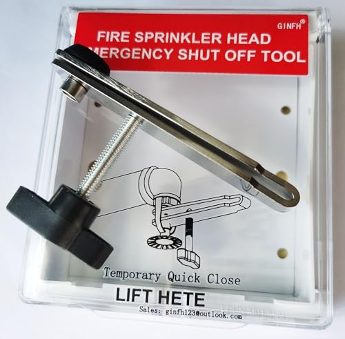 Fire Sprinkler Head Shut Off Tool Wall Cabinet Case | Home Repair - Image 4