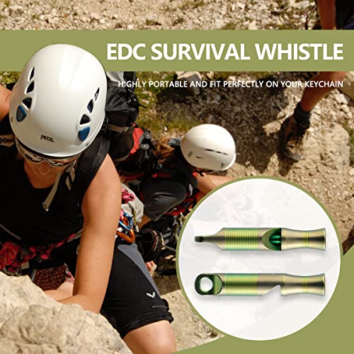 WeKnife Titanium Emergency Whistle Survival Loud, with Paracord - Image 4