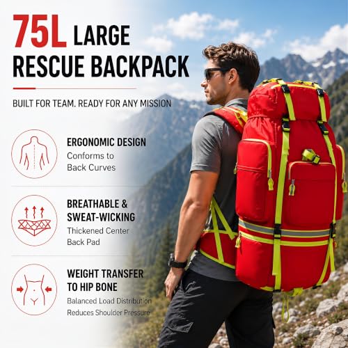 75L Empty First Aid Bag with Ergonomic Design Extra - Image 6