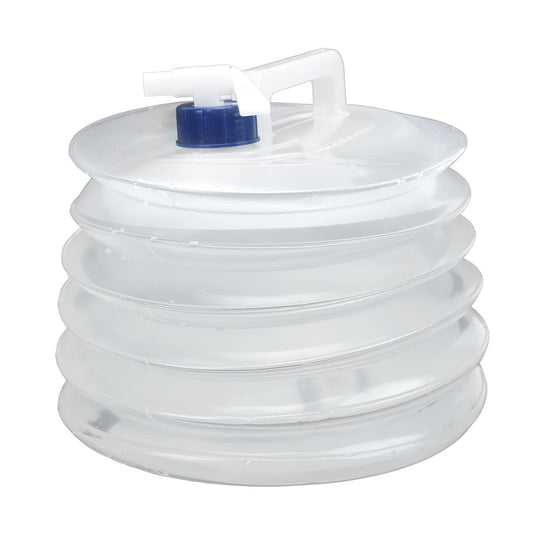 Portable 15L Collapsible Water Container with Spigot, PE - Image 1
