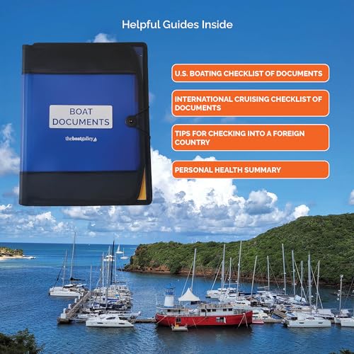 Boat Documents Organizer - Large Size Water Resistant Case - Image 7