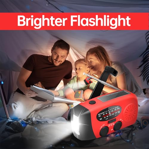 NOAA Solar Hand Crank Emergency Weather Radio - Image 7