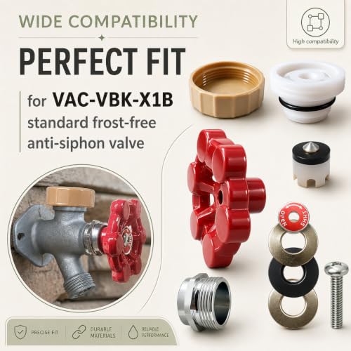 Outdoor Faucet Repair Kit for VACVBKX1B Vacuum Breaker | Home Repair - Image 7