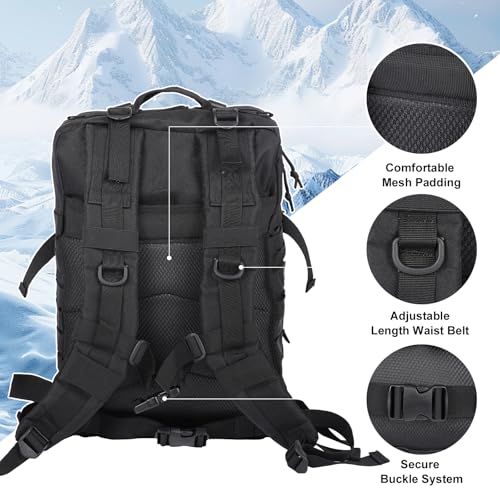50L Large Military Tactical Backpack Molle Army Assault - Image 5