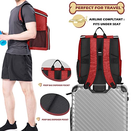 丨Dog Travel Bag Backpack, Airline Approved Pet Supplies Backpack - Image 6