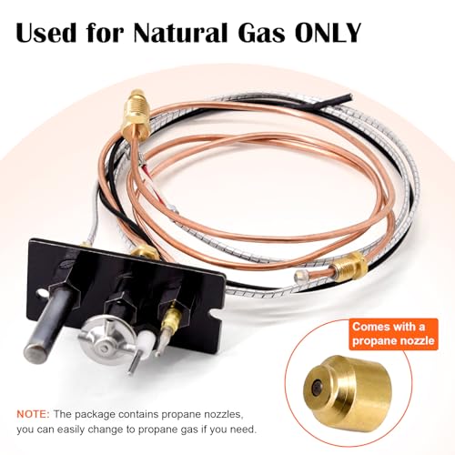 10002264 Natural Gas 3 Way Pilot Assembly Kits for HHT, Majestic - Image 7
