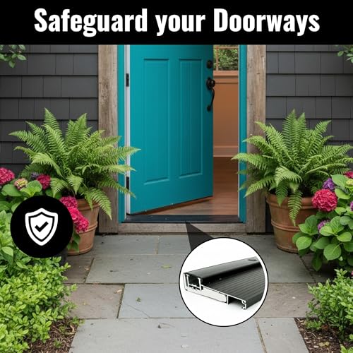 KC Hardware Adjustable Aluminum Threshold Waterproof - Image 6