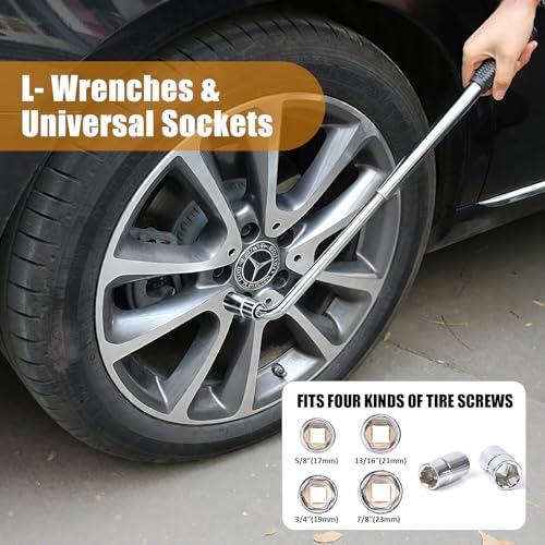 Roadside Emergency Kit with Scissor Jack for Car Safety Kit - Image 4