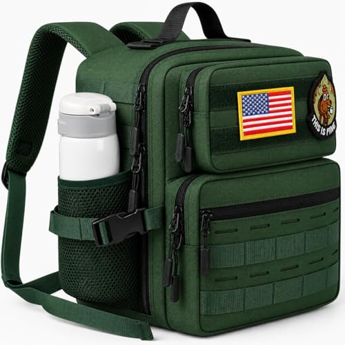 9L Mini Tactical Backpack for Men and Women, Gym Hiking - Image 2