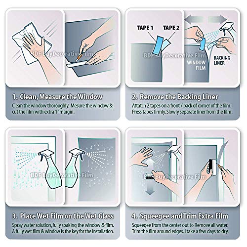 BDF S2M Window Film Clear UV Blocking - 36in X 12ft - Image 7