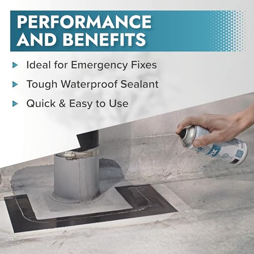 Polar LeakFix Waterproof Sealant Spray - Roof Sealant - Black - Image 5