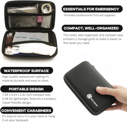 First Aid Kit Mini Small Waterproof Portable Compact Home - Image 5