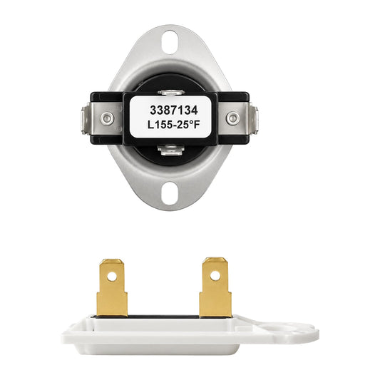 3387134 Dryer Cycling Thermostat & 3392519 Dryer Thermal Fuse Kit - Image 1