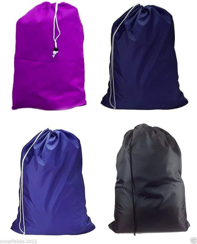 Heavy Duty Large Laundry Bag, Sturdy Fabric May Vary with Drawstring Closure. Ideal Machine Washable Laundry Bags for College,Dorm and Apartment dwellers. (144 pack)