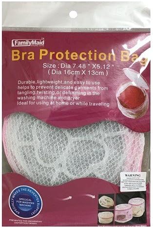 Set of 2 Handy Goods Mesh Washing Bra Bag Durable for Home and Travel Use Wash Laundry Underwear Saver Hamper