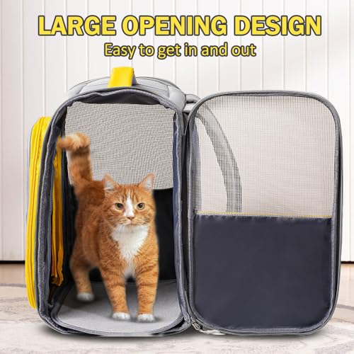 Vivicreate Cat Backpack Carrier for Dogs and Cats Kittens - Image 4