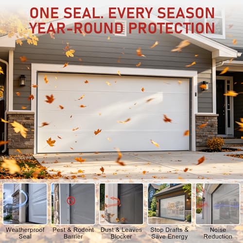 Garage Door Seal Top and Sides - 36 Ft Garage Door Weather - Image 5