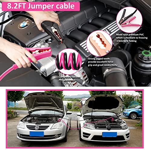 Car Roadside Emergency Kit - Pink Roadside Assistance | Hand Tools - Image 4
