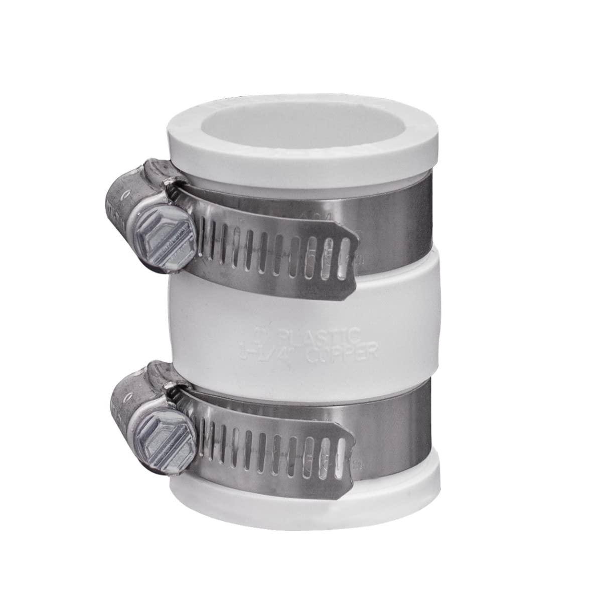 Fernco 1056-100 1-in. Flexible PVC Pipe Coupling for Plastic - Image 1