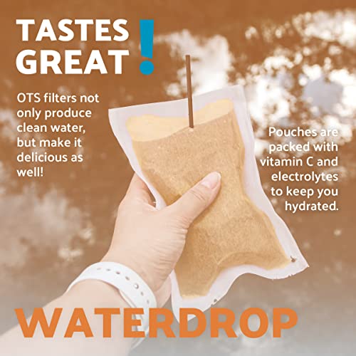 OTS Osmo Waterdrop, 2 Pack, Emergency Desalination Water Purifier - Image 4