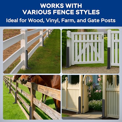 Fence Post Repair Kit, 2.0mm Cold-Rolled Steel Stabilizer - Image 5
